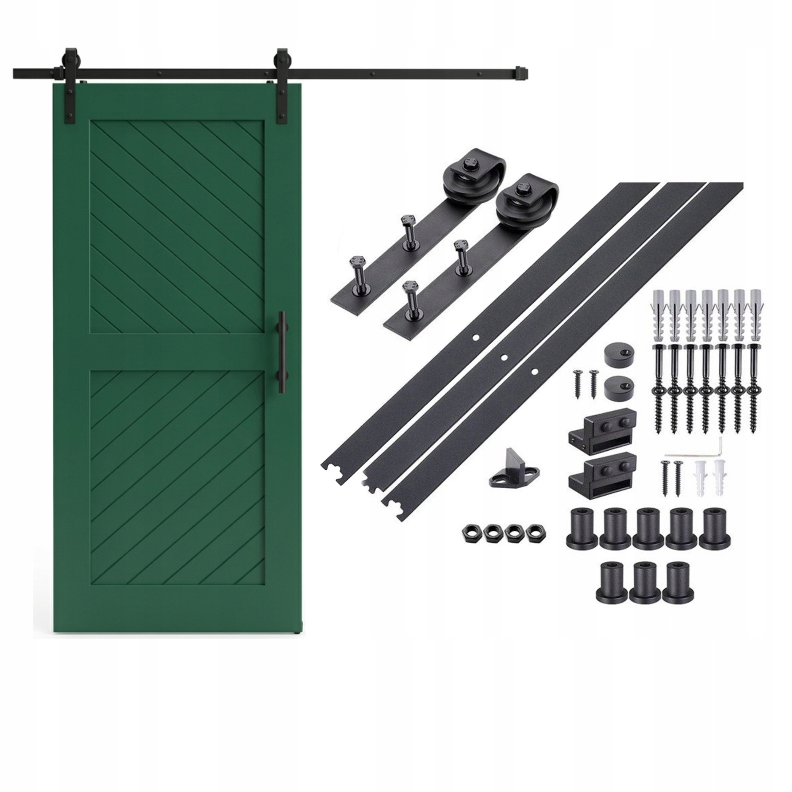 System drzwi przesuwnych Barn Door Loft zestaw 3m