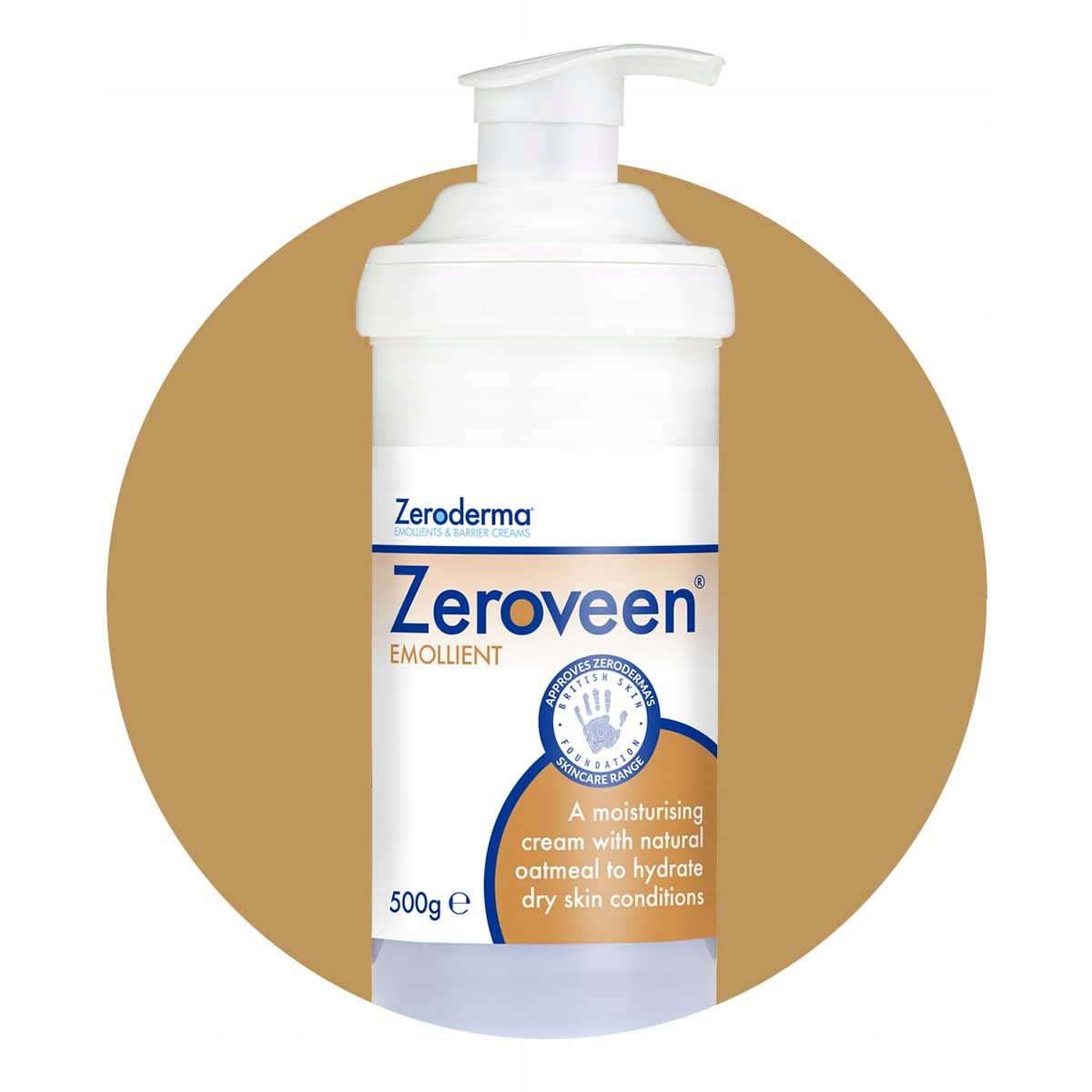 Zeroderma Zeroveen krem emolientowy owies sucha skóra łuszczyca egzema 500g