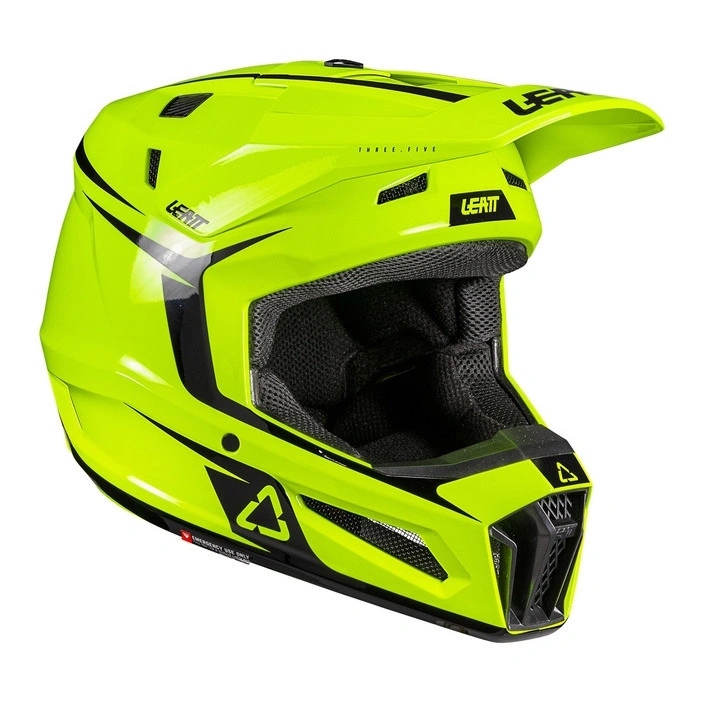 Crossová prilba s okuliarmi Leatt Kit Moto 3.5 Neon Yellow žltá fluo Darčeky