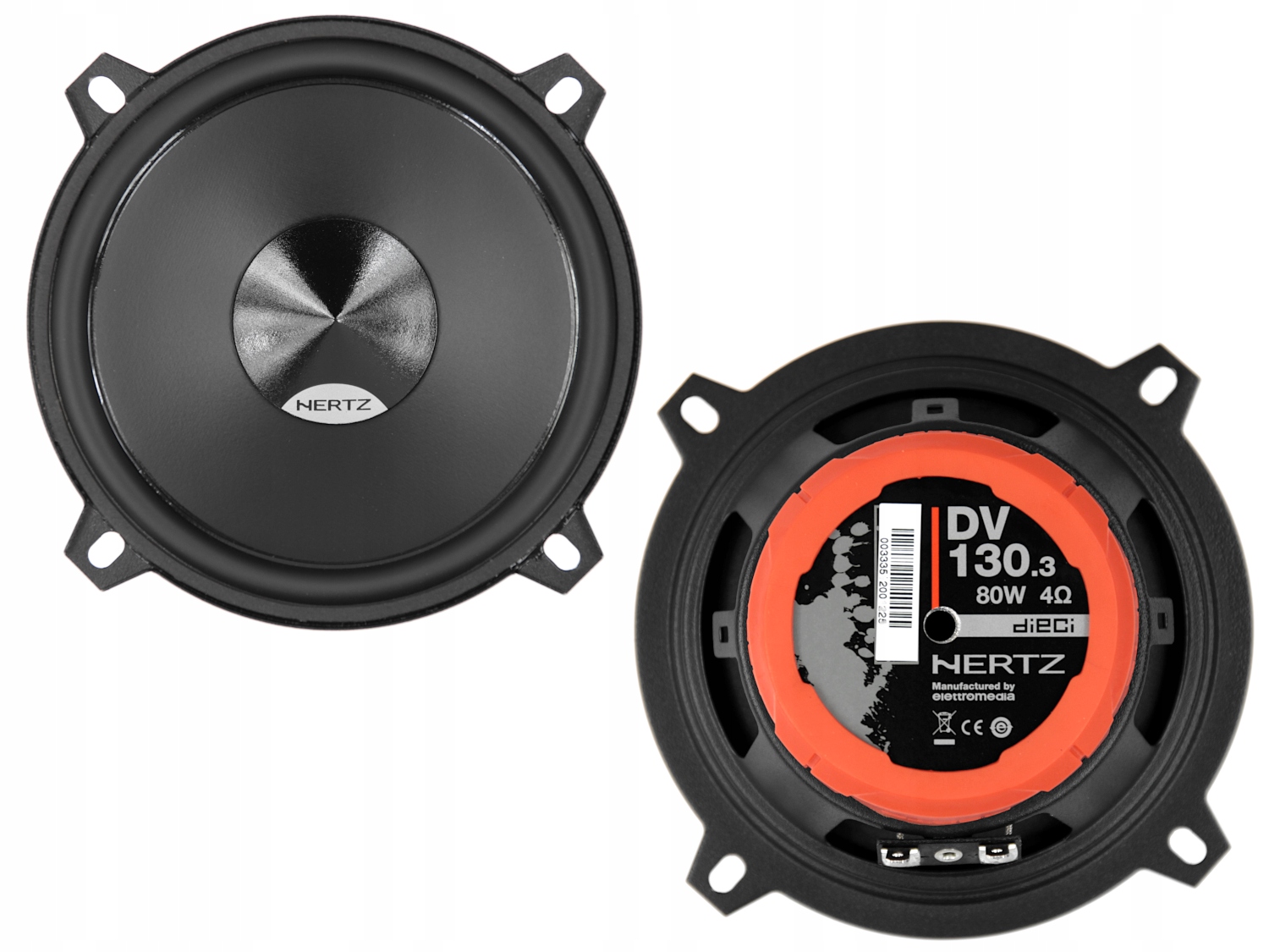 HERTZ DSK130.3 MOCNE GŁOŚNIKI SAMOCHODOWE 130MM 13CM SYSTEM ODSEPAROWANE Marka Hertz