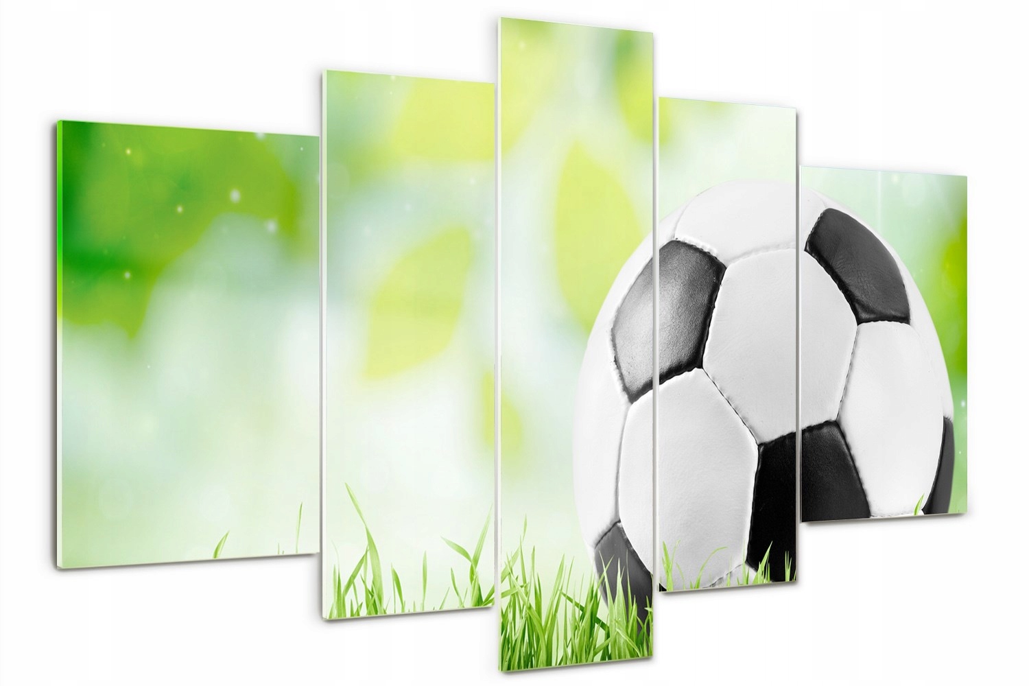 

Obraz szklany tryptyk do salonu Piłka nożna