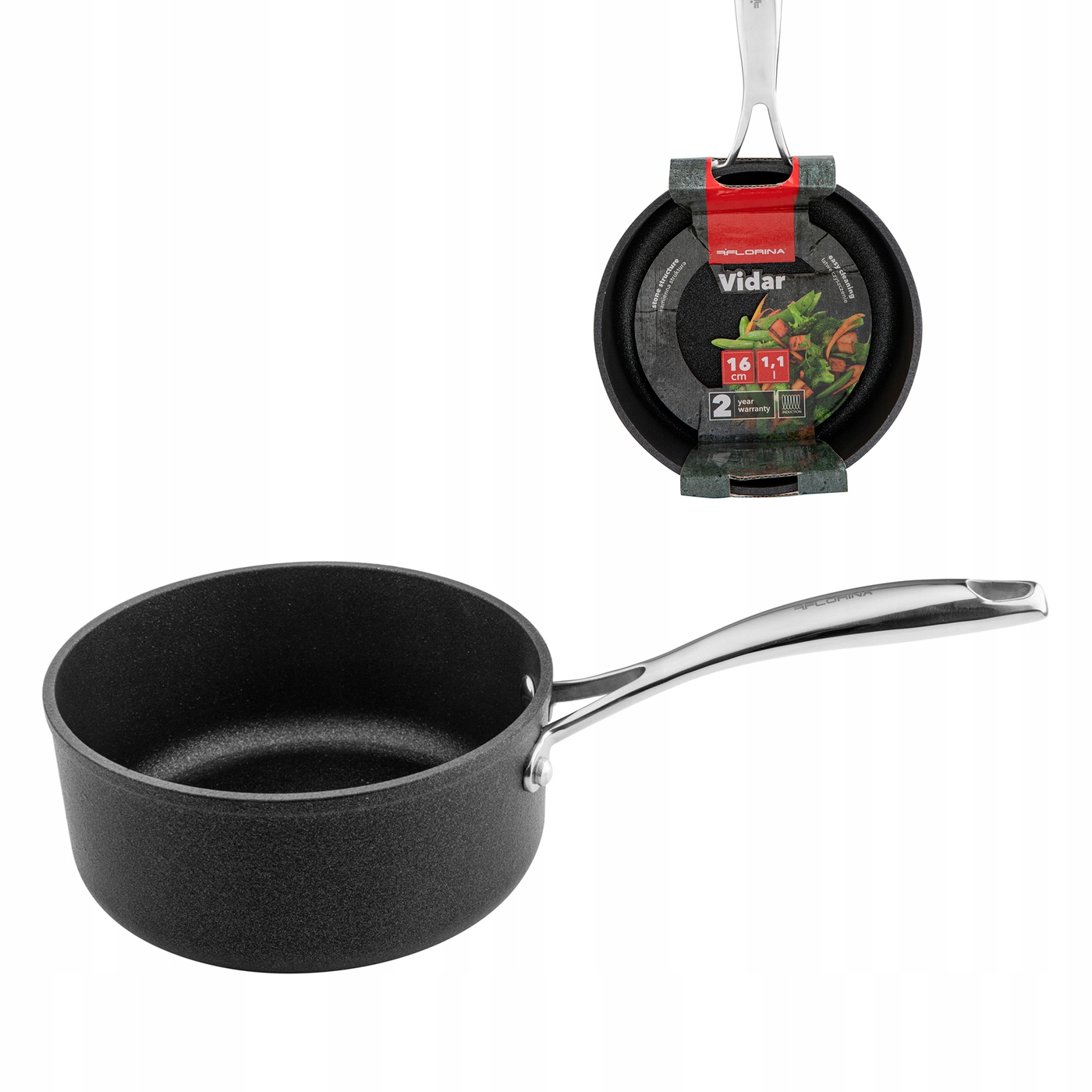 

Rondel Aluminiowy Florina Vidar 16 CM 1,2 L