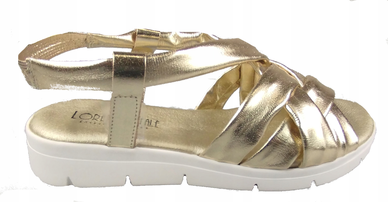 Loretta Vitale Sandály 1004 Gold r40