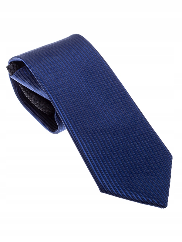 Saténová kravata chlapčenská tmavomodrá