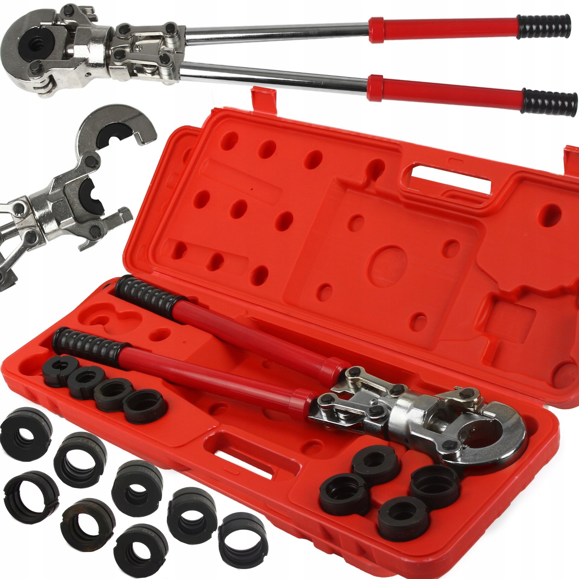 ZACISKARKA DO RUR PEX PRASKA RĘCZNA HYDRAULICZNA