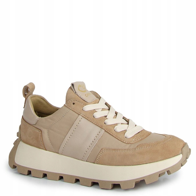 CheBello 4494 Béžové Kožené Tenisky 40