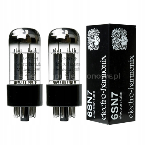 6SN7 6SN7GT, 6N8S, 6H8C, 6N8P Eh Electro-Harmonix 2 ks vybraný pár