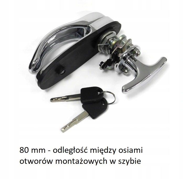 Klamka do hardtopa ZABUDOWY L200 CHROM MZ313655S2 Part number MZ313655S2