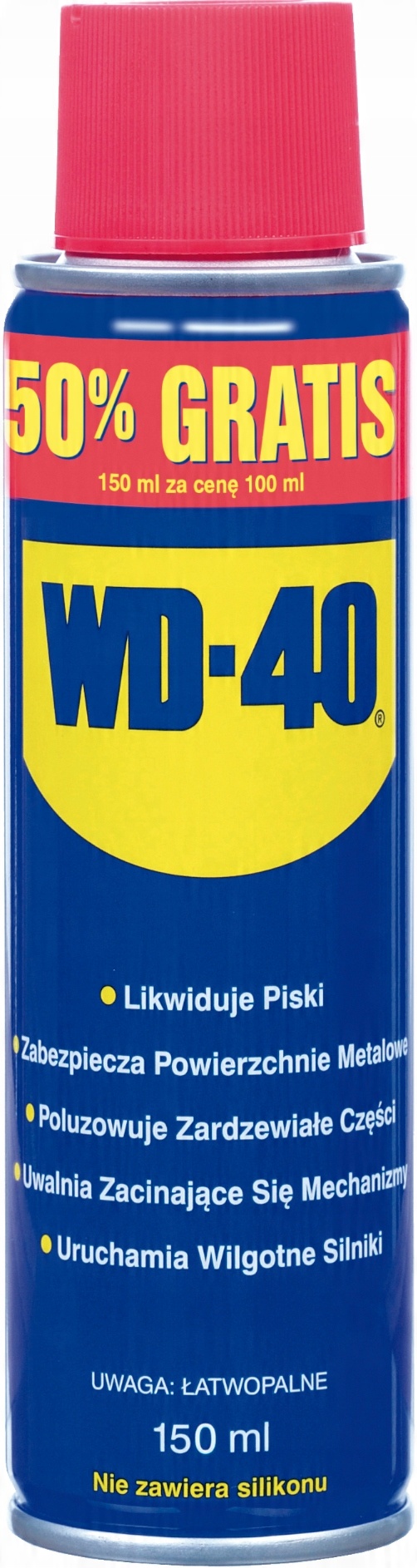

WD-40 150ml Preparat Wielofunkcyjny Odrdzewiacz