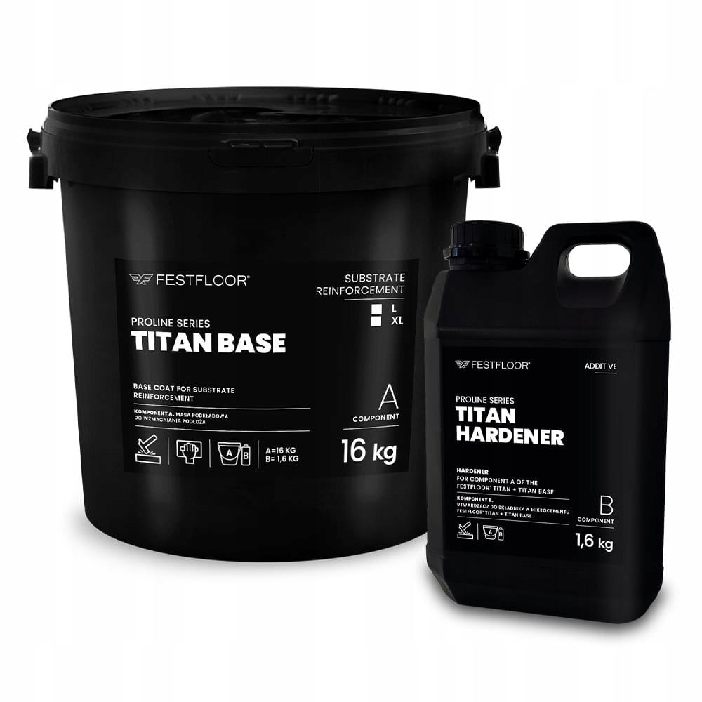 Titan Base 16 Kg 1,6 Kg podklad pod mikrocement Titan
