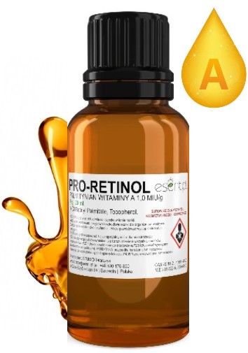 PRO-RETINOL 20 ml - WITAMINA A 1.0 m. IU/g Esent WITAMINA MŁODOŚCI