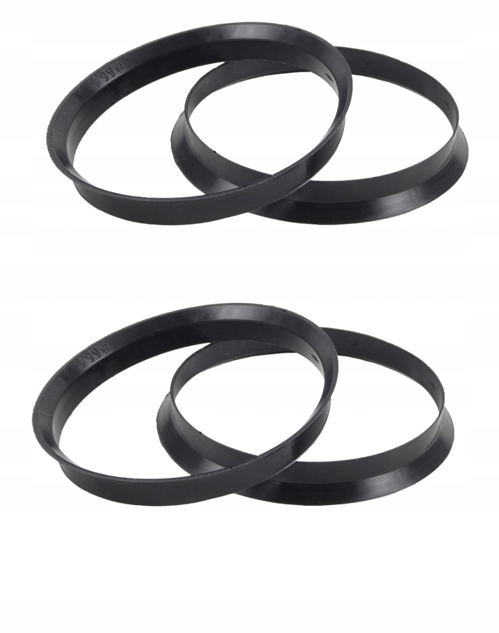 

4x Pierścienie Centrujące Do Felg 67,1 na 66,1 mm