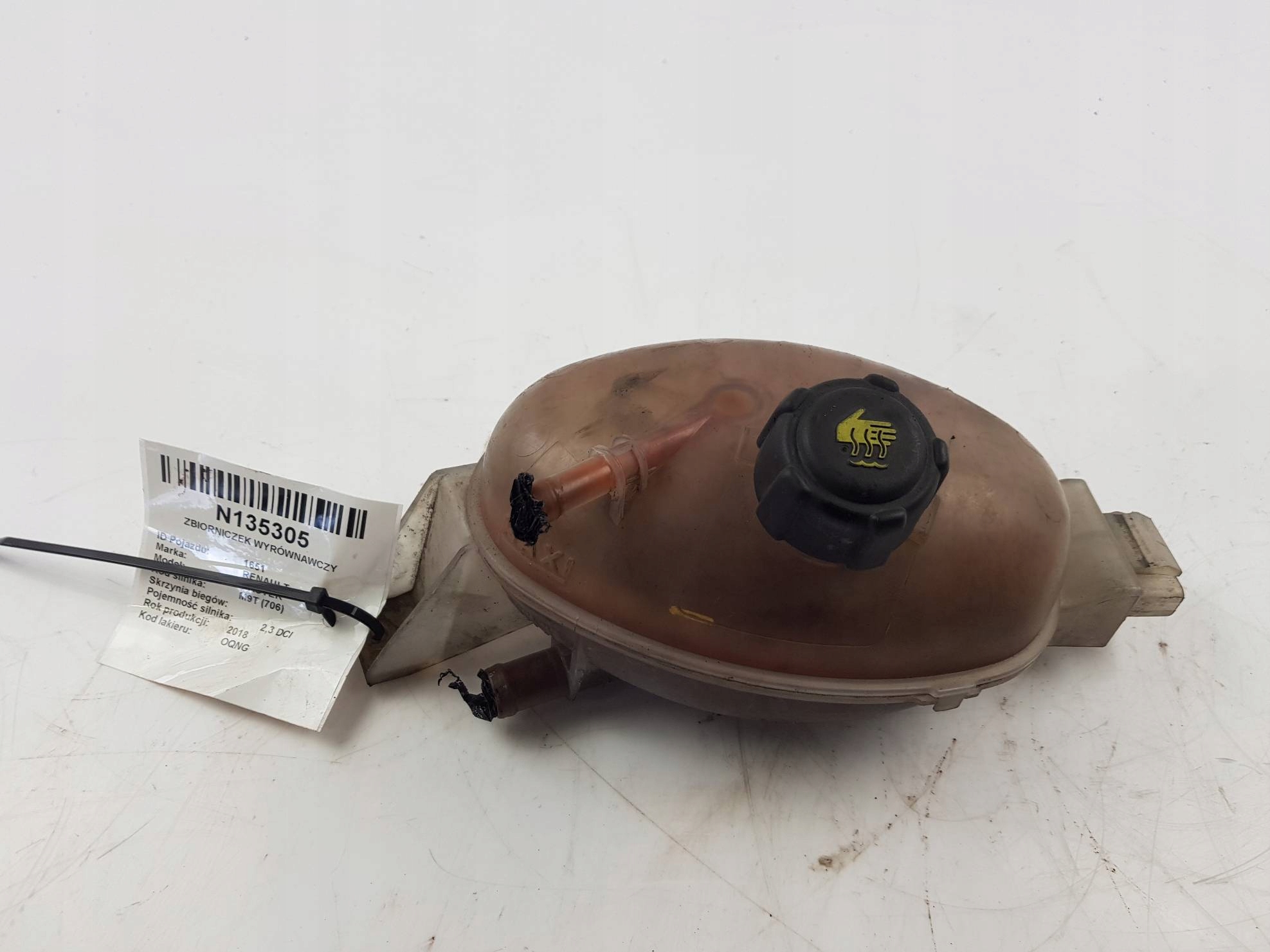 Réservoir eau 217100015R RENAULT MASTER III