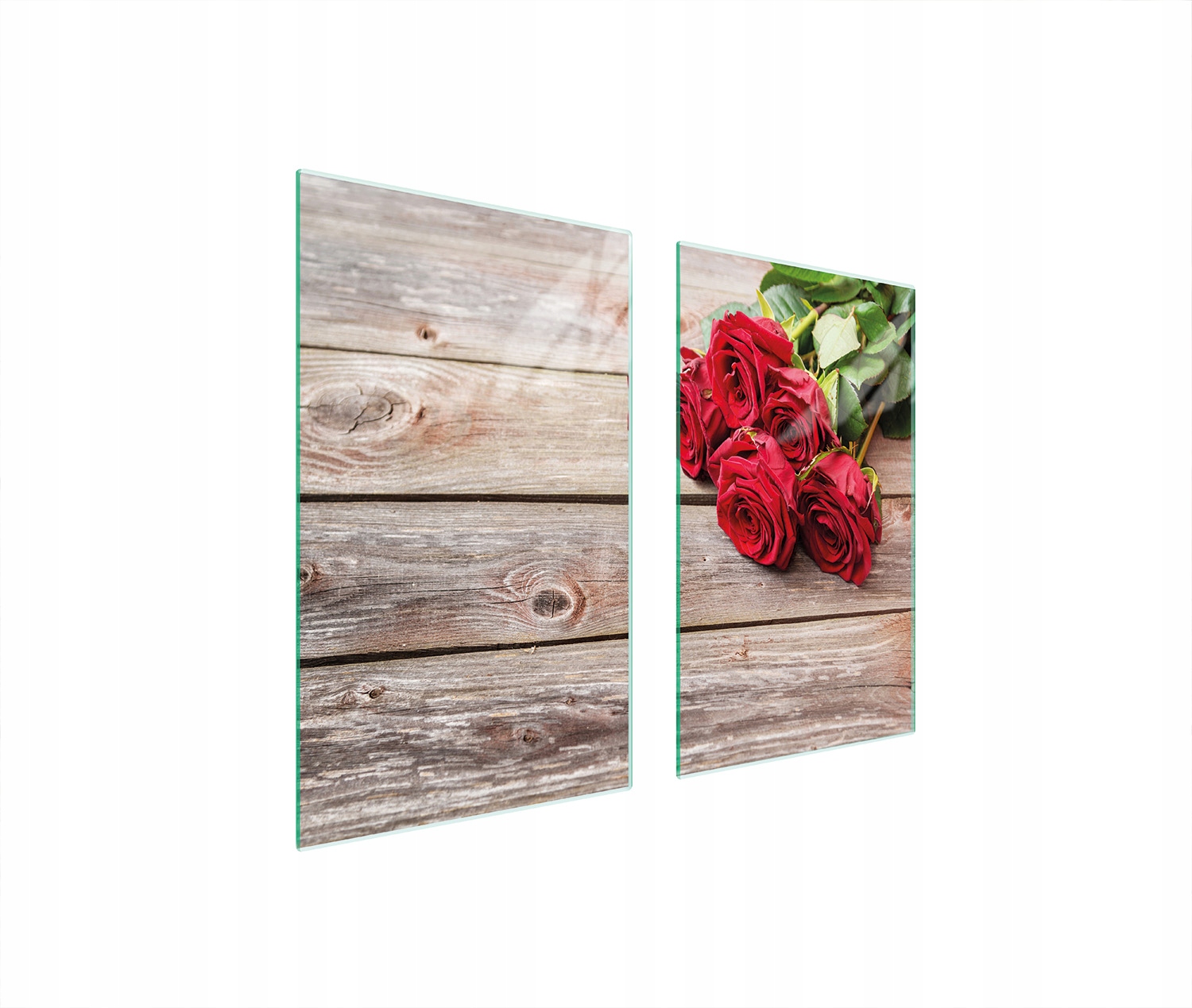 Ochranná Skleněná Deska Na Sporák 75x52 Růže Tvrzené Sklo