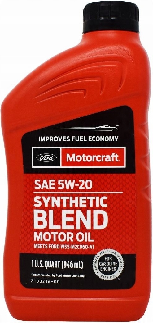 

Olej Motorcraft 5W20 0,946L Ford