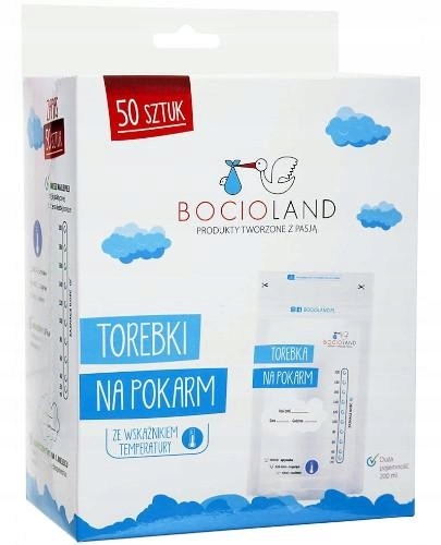 

Bocioland torebki na pokarm 50 sztuk