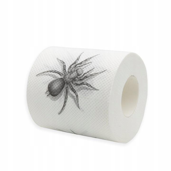 

Papier toaletowy Pająk ozdoby gadżety na Halloween