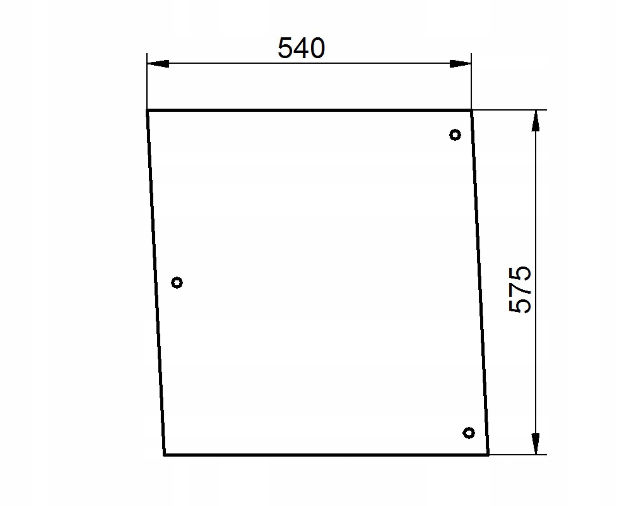 čelní sklo pro traktoru Deutz-Fahr boční 520626