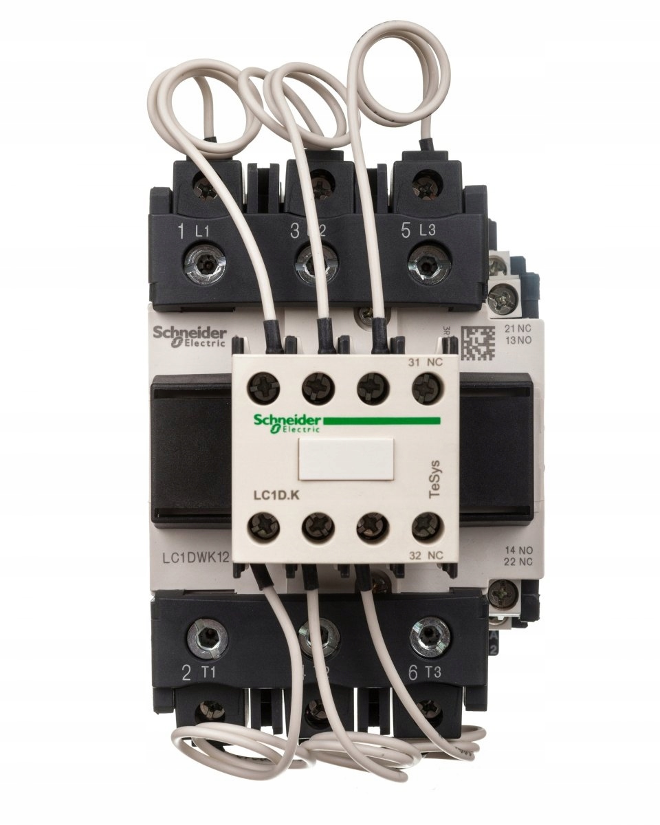 Schneider Stycznik 3P 60kvar 1Z 2R 230V Ac LC1DWK12P7
