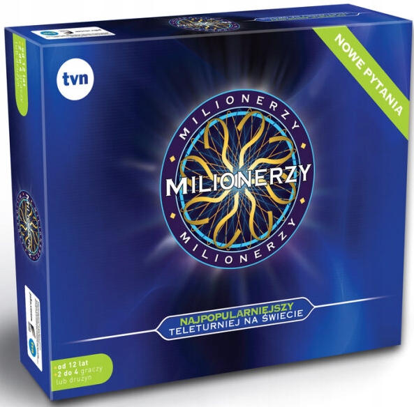 Tm Toys Milionerzy Rodzinna Gra Planszowa Nowa Edycja Polska 460374