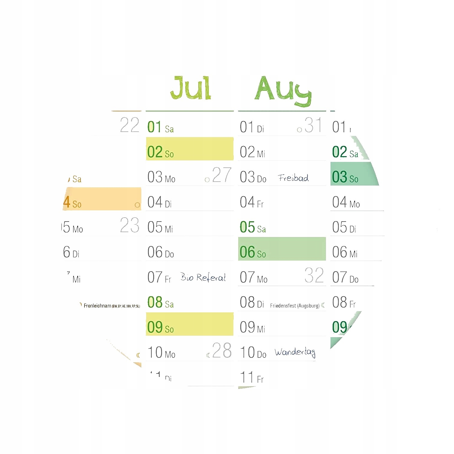 PLANER ŚCIENNY KALENDARZ 2023 ŚCIERALNY 13651951216 Sklepy, Opinie