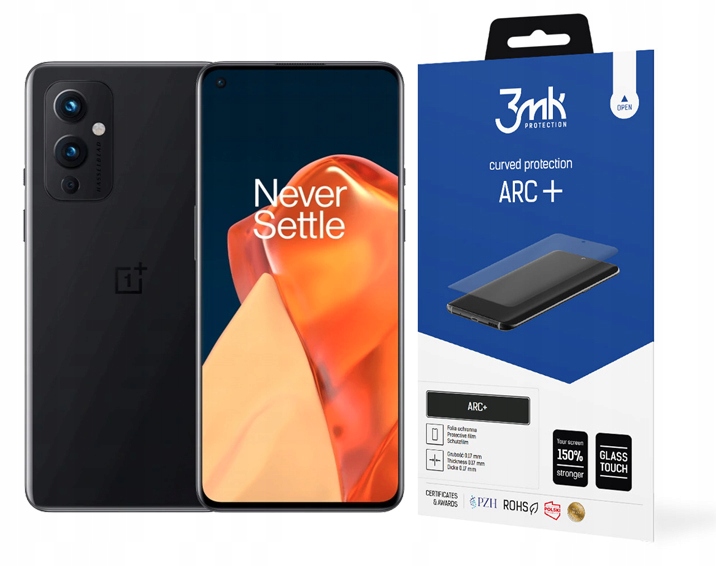 

3MK Folia Arc+ do OnePlus 9 Folia Fullscreen