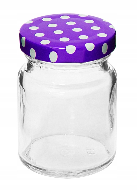 

Mały słoiczek słoik szklany słój na miód dżem 90ml