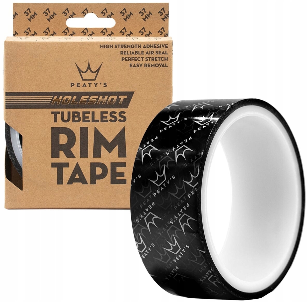 Těsnící páska Tubeless Ready Peaty's Holeshot Rim Tape 37 mm 10 m