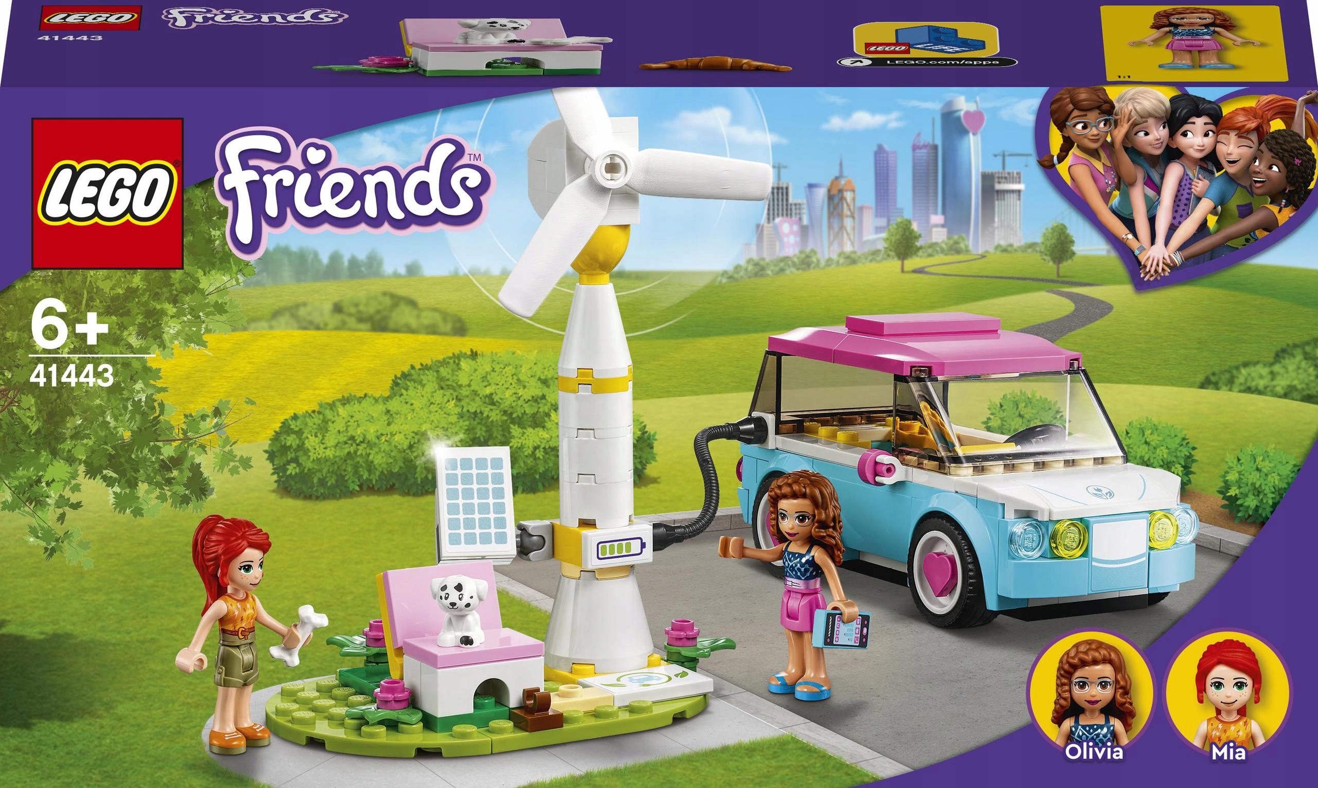 

Lego Friends Samochód elektryczny Olivii 41443