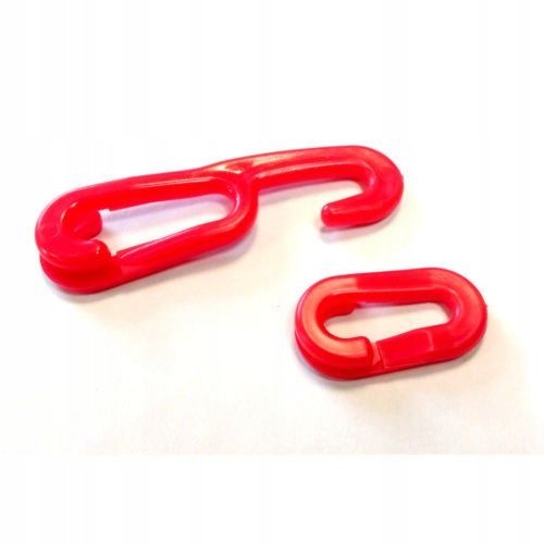łańcuch ostrzegawczy pcv BIAŁO-CZERWONY 5m 626905 — 4