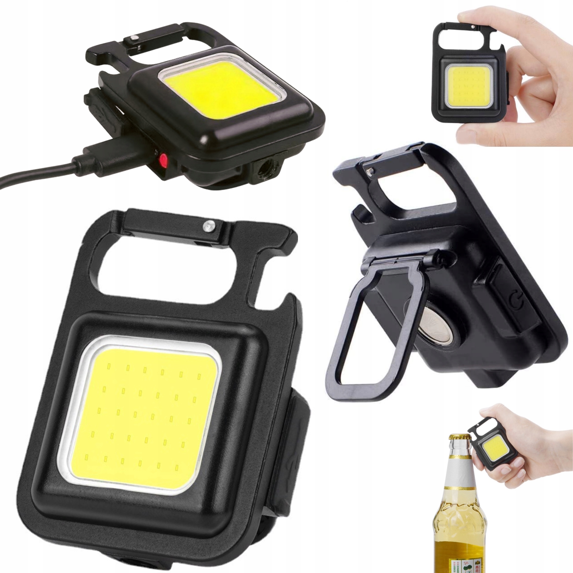 LAMPA HALOGEN NA AKUMULATOR MOCNA LATARKA MAGNES