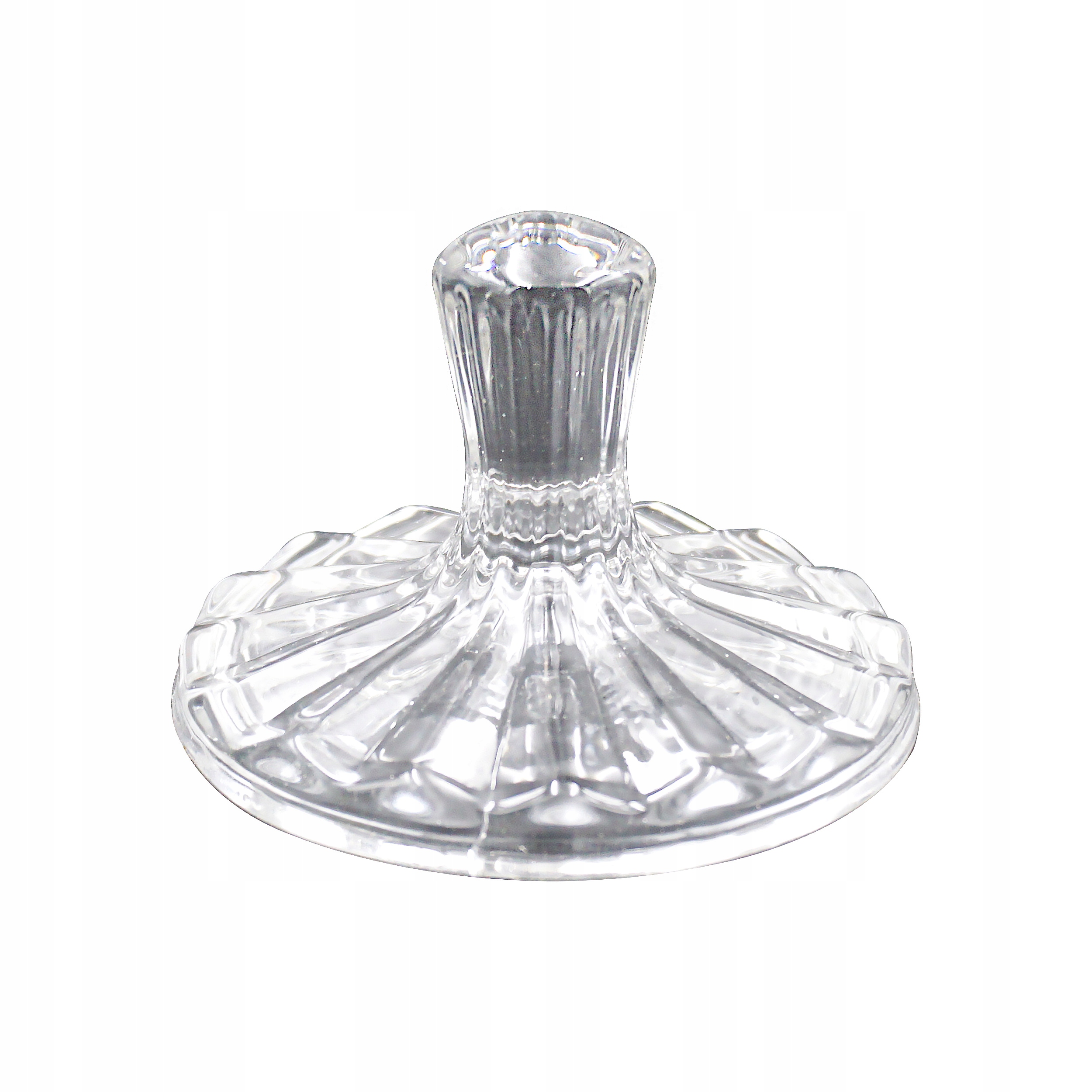 STYLOWA SZKLANA CUKIERNICA Z POKRYWKĄ JAKOŚĆ 200ml Marka inna