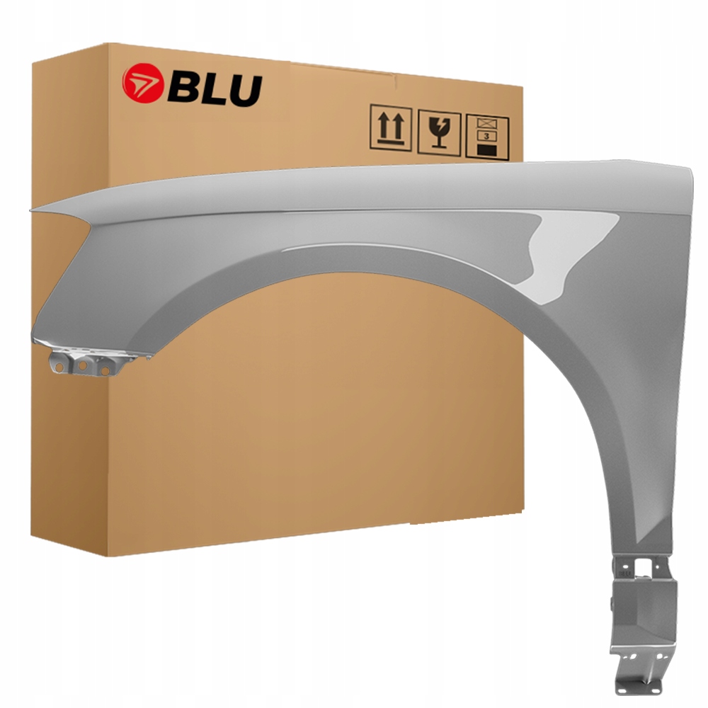 Blu Blatník Audi A3 8P Lift LY7W levý 08-12 přední pozink SilberSee