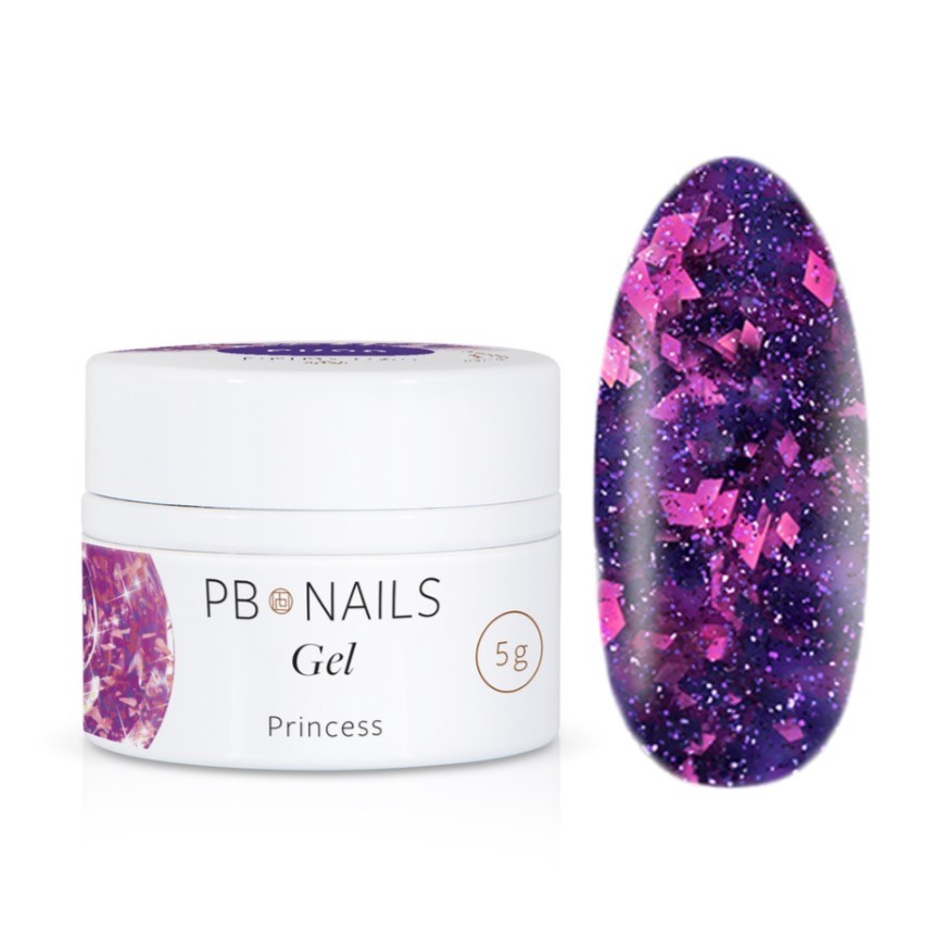 PB NAILS Żel do zdobień do paznokci Princess Gel PR08 5g