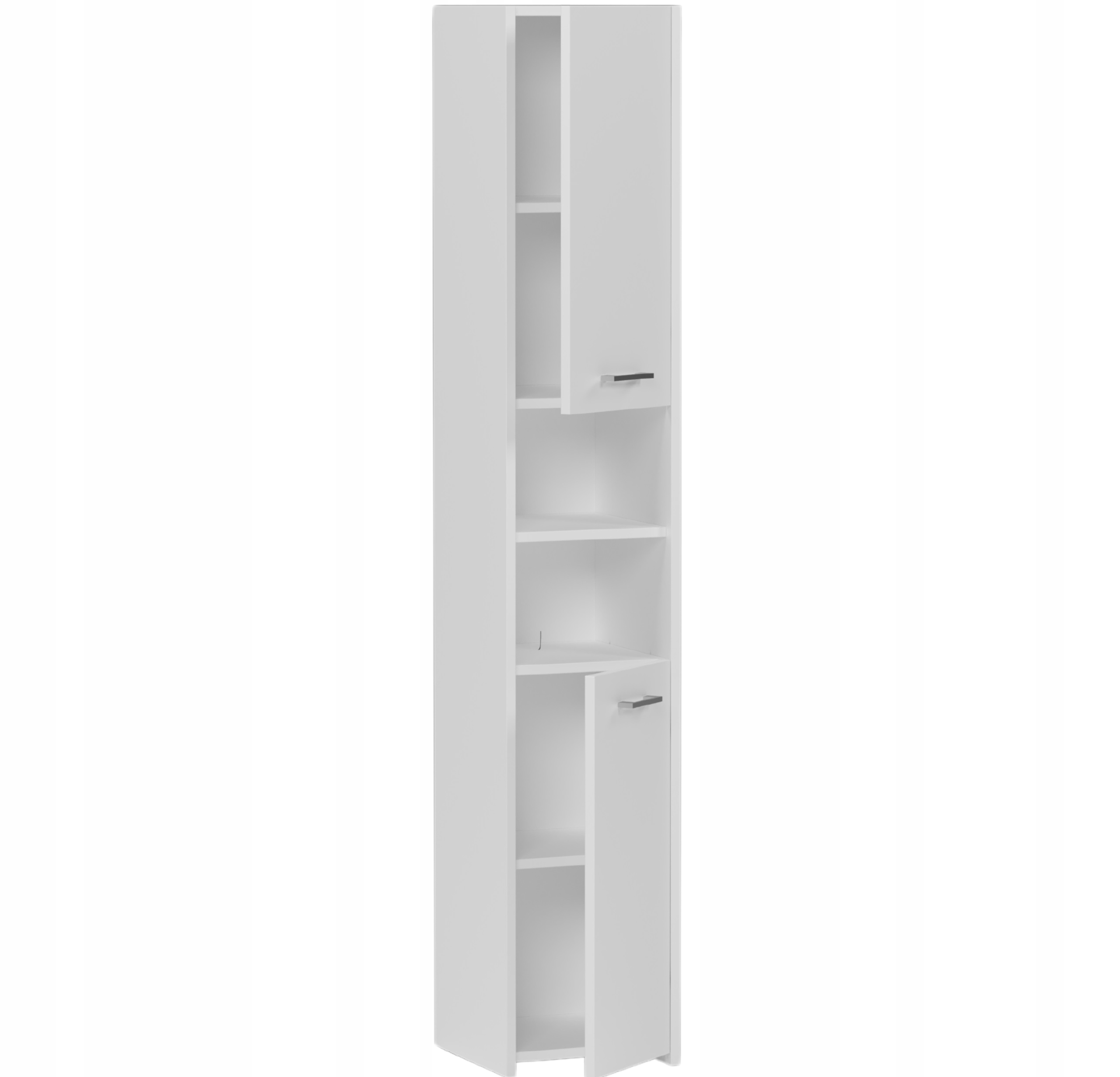 SZAFKA ŁAZIENKOWA REGAŁ SŁUPEK 30CM BIAŁA PL L-30