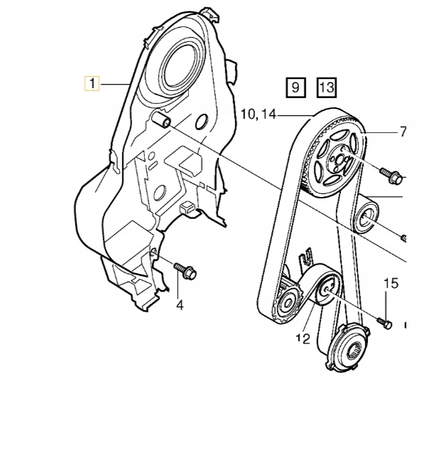 Volvo XC90 V70 XC70 S60 S80 ochranný kryt nárazníku 8631626 Oe