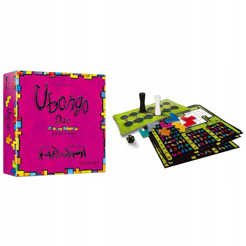 EGMONT UBONGO DUO GRA PLANSZOWA DLA DWÓCH OSÓB Kod producenta 5903707560295