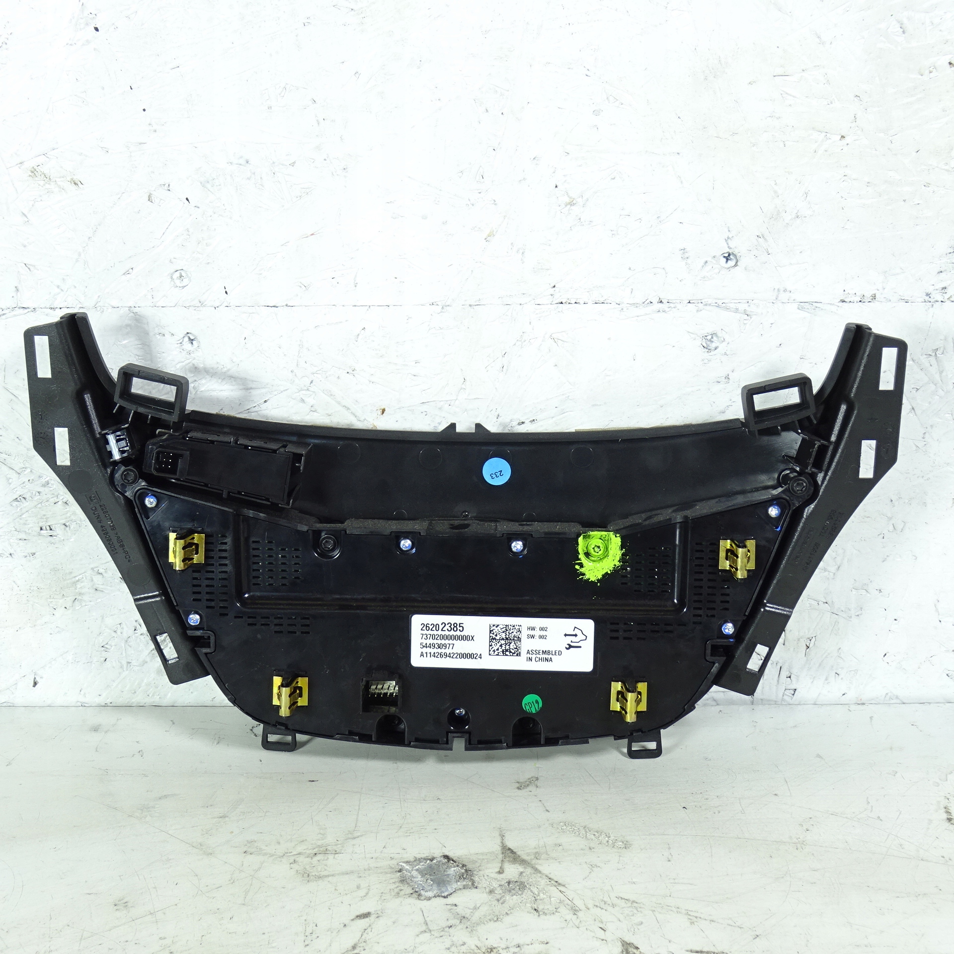 OPEL INSIGNIA A LIFT PANEL Bouches buses 26202385