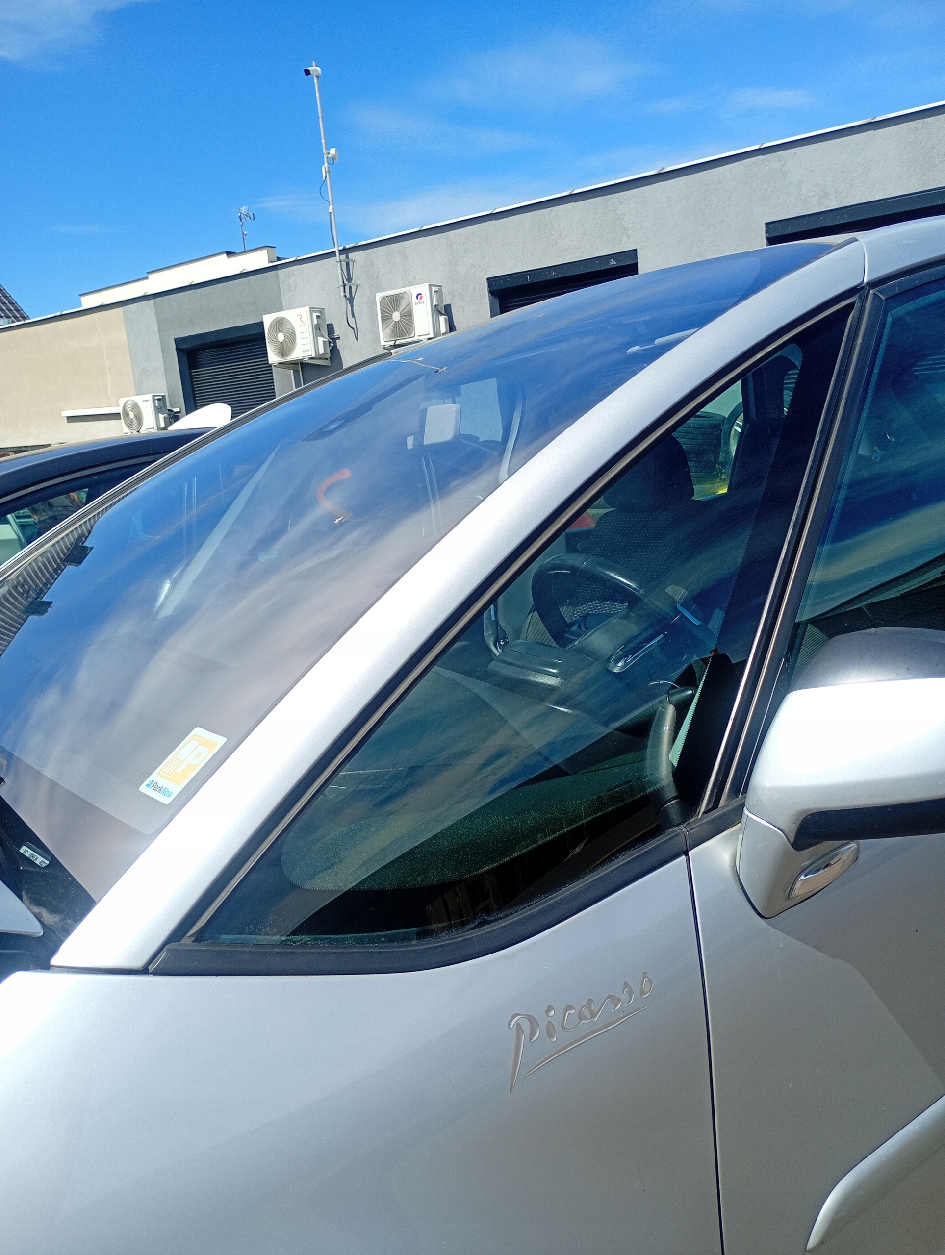window side bodywork left front Citroen C4 Picass FL 07-13