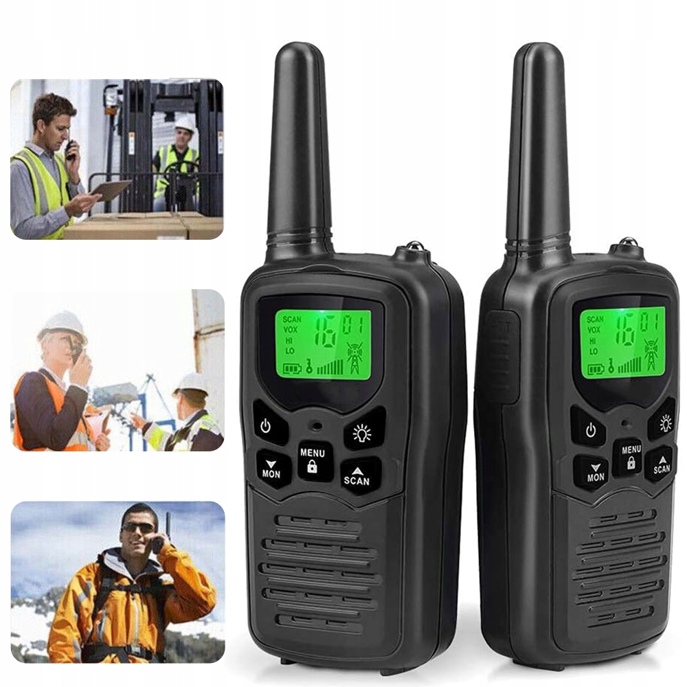 Eu Walkie Talkie Krótkofalówka Łoki Toki Latarka Usb