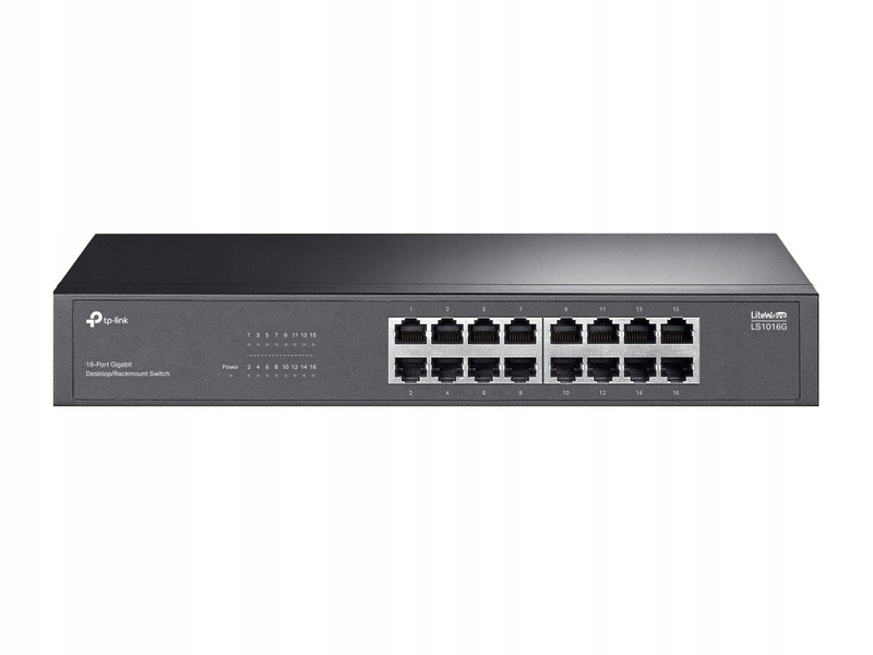Switch Tp-link LS1016G Gigabit Ethernet, 16 portów