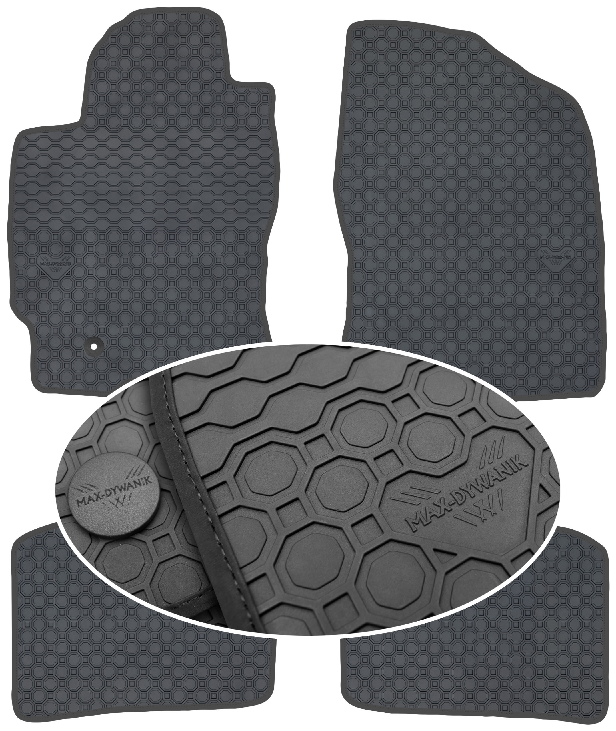 Toyota Prius II 2003-2009 Koberce Čierne