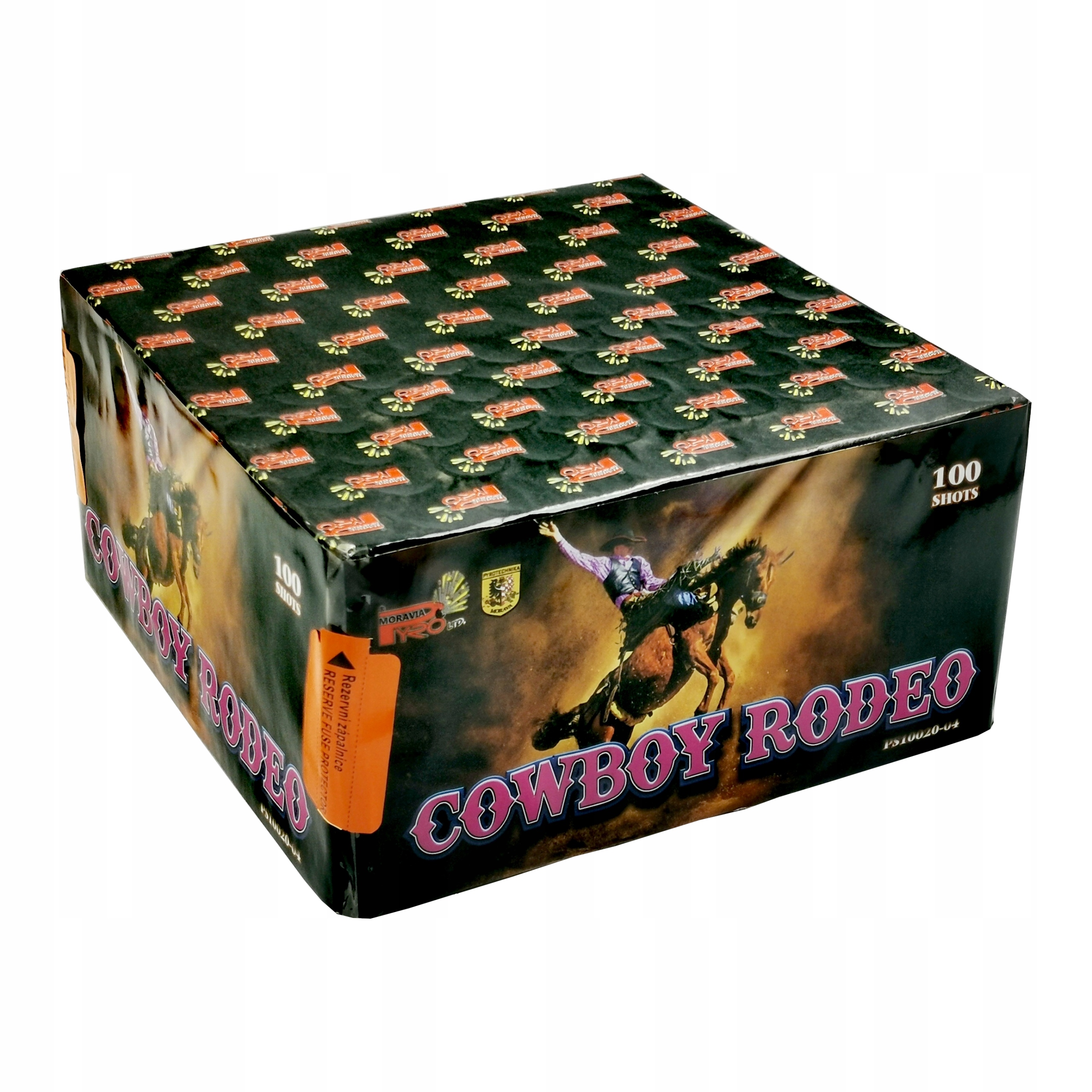 

Wyrzutnia Cowboy Rodeo 100 strzałów 0,8"