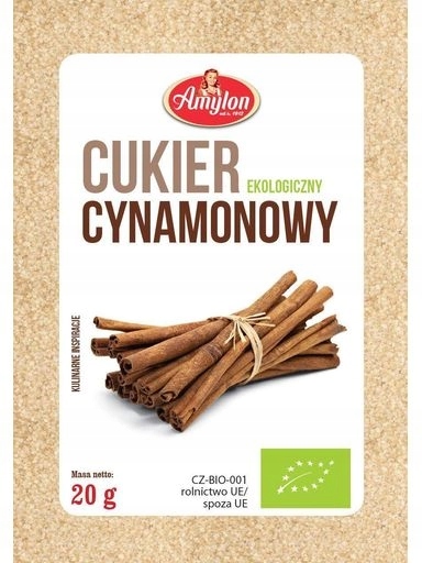 Levně 25 x Amylon Cukr skořicový Bio 20 g