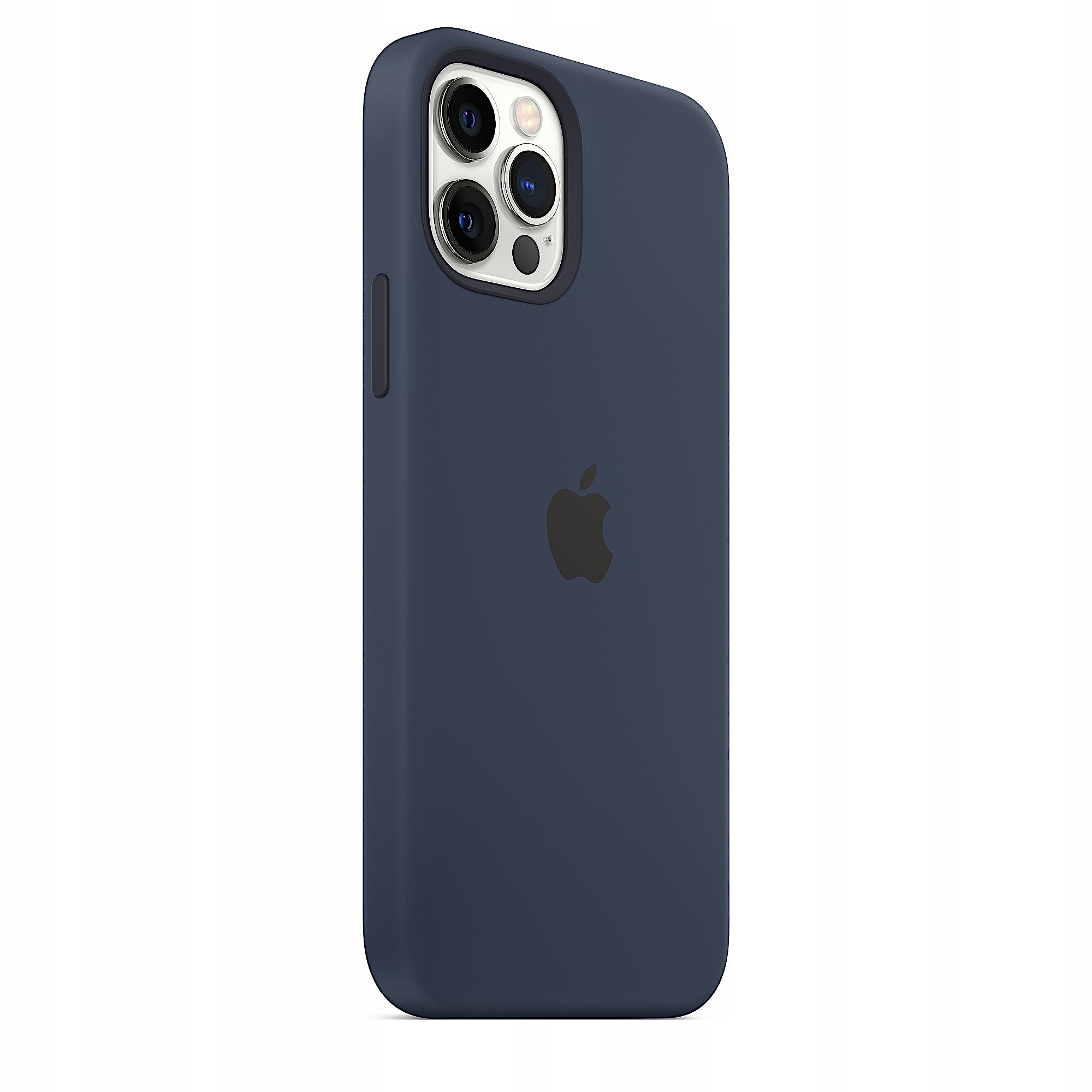 Silikonové pouzdro pro iPhone 12 Pro Max Tmavě modré Silicone Case Deep Navy