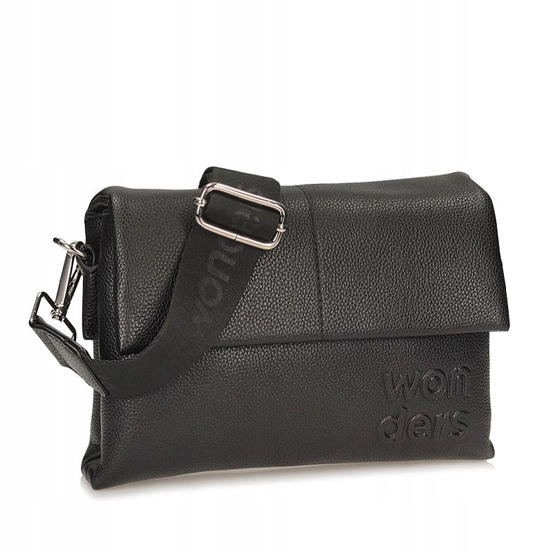Dámská kabelka Wonders WB-54020 Tianze Negro černá kabelka přes rameno