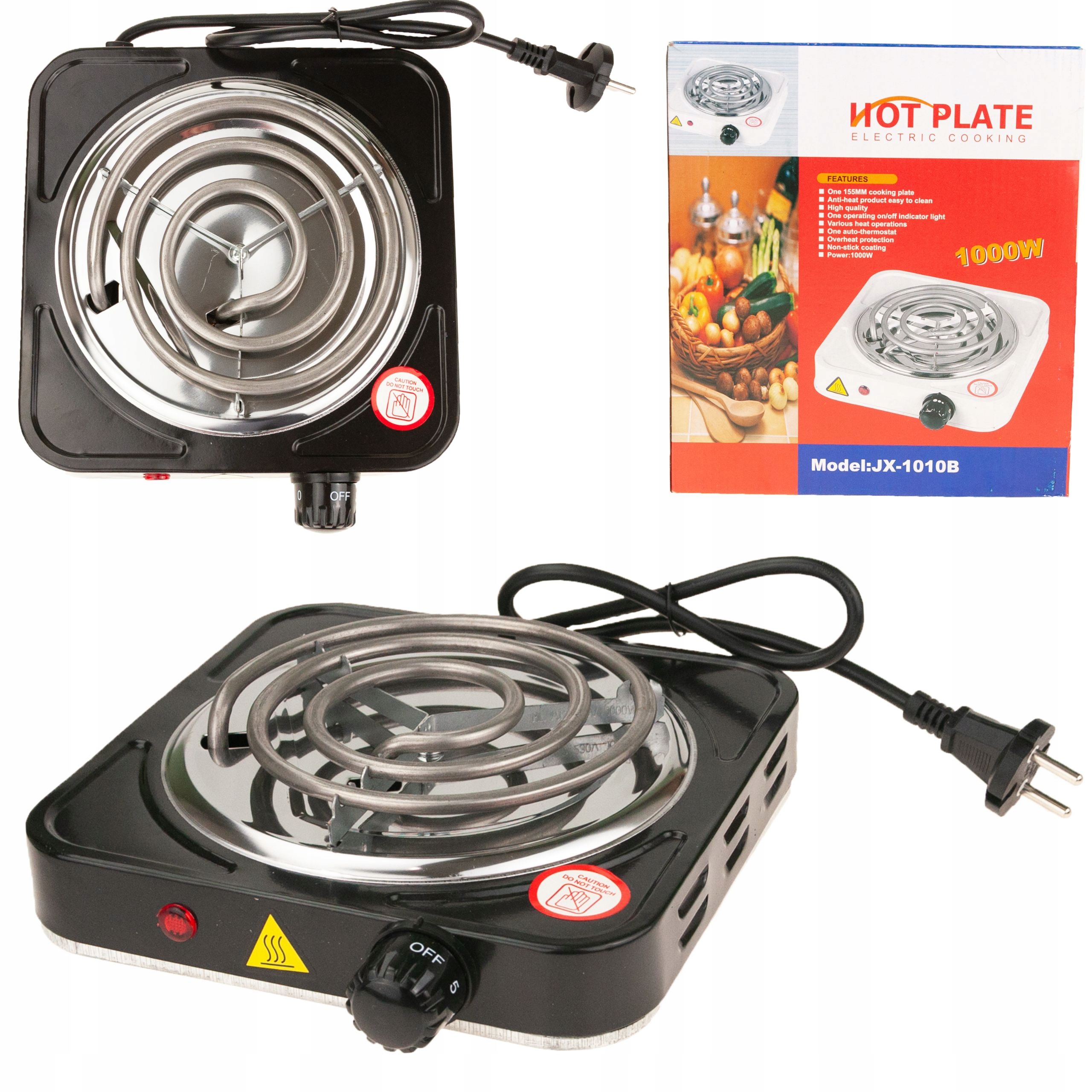 

Kuchenka Elektryczna Jednopalnikowa Turystyczna