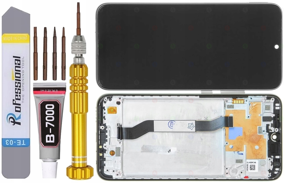 Xiaomi Redmi Note 8 LCD displej Obrazovka Rámeček