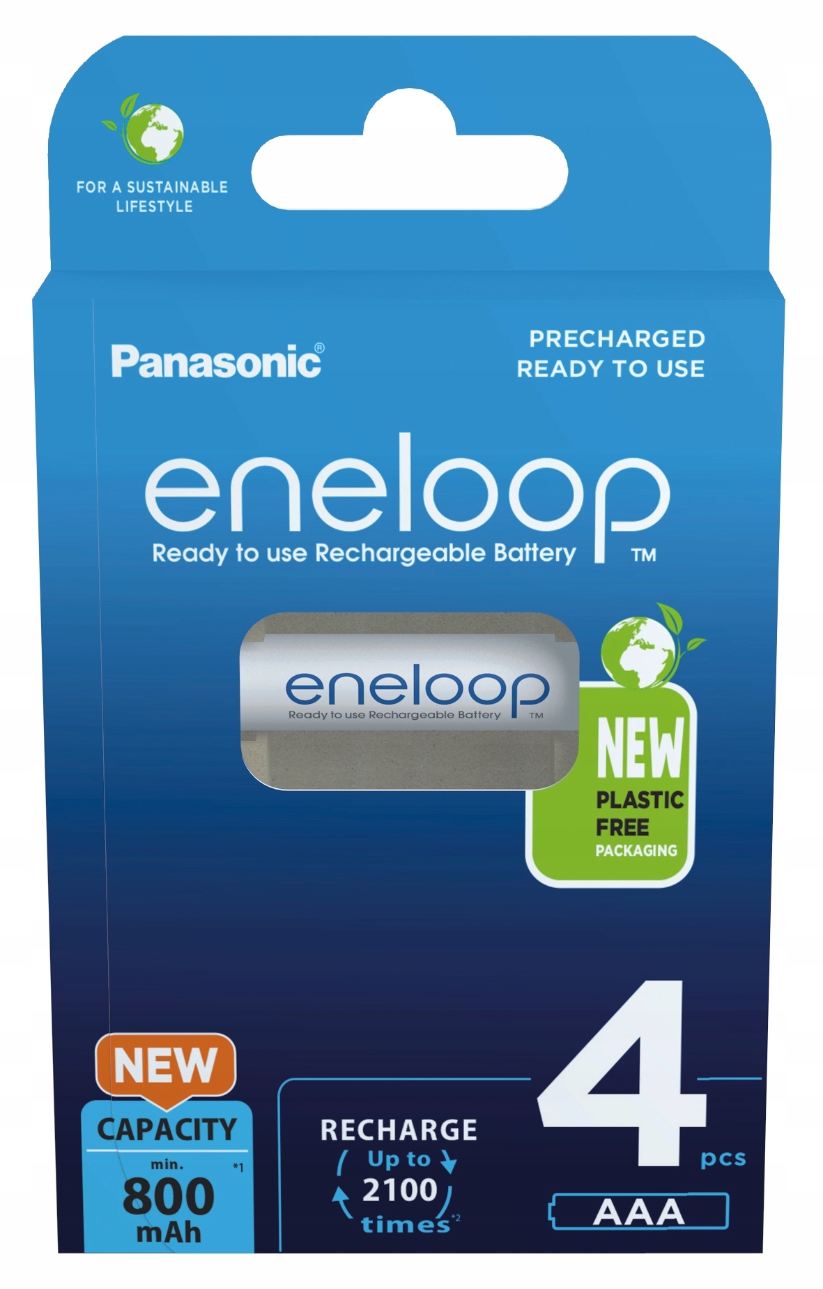 

4 Akumulatorki Panasonic Eneloop Aaa R03 4BL Japan