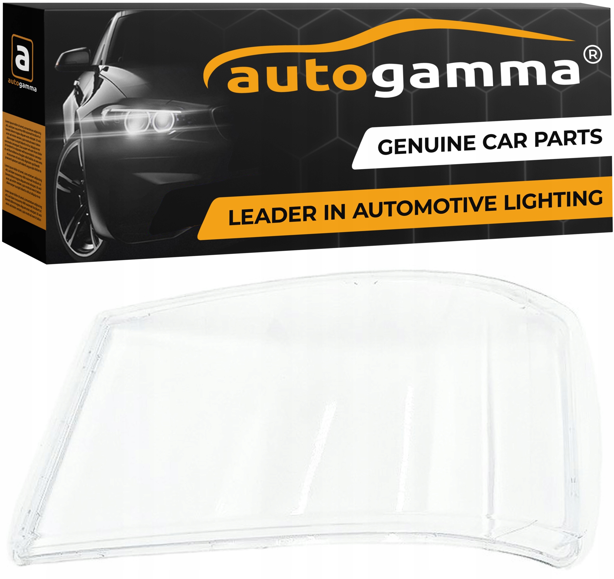 Sklo světlometu automobilové lampy Scania R450 (2016+) Pravá Strana